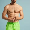 Badpak Zwemboxer met Effen Kleur Fluo