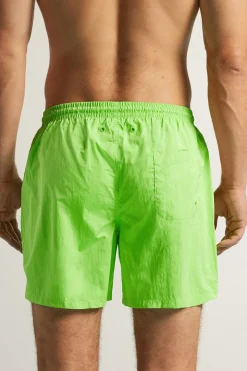 Badpak Zwemboxer met Effen Kleur Fluo