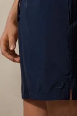 Badpak Zwemboxer met Effen Kleur