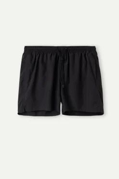 Badpak Zwemboxer met Effen Kleur