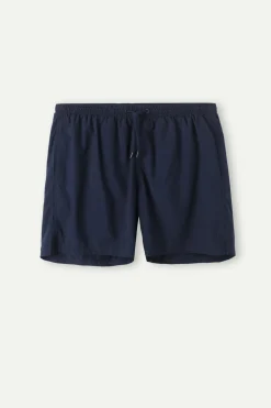 Badpak Zwemboxer met Effen Kleur