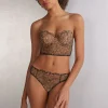 Bandeau-Bustier Giada met Dierenprint Always Glamorous
