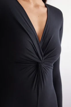 Body met Lange Mouwen van Modal Luxurious Leopard