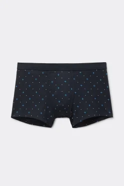 Boxer Superior Katoen Microprint Bloem