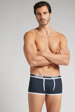 Boxer van Geribbeld Superior Katoen