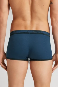 Boxer van Geribbeld Superior Katoen