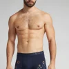 Boxer van Katoen Superior met Super Dad-print