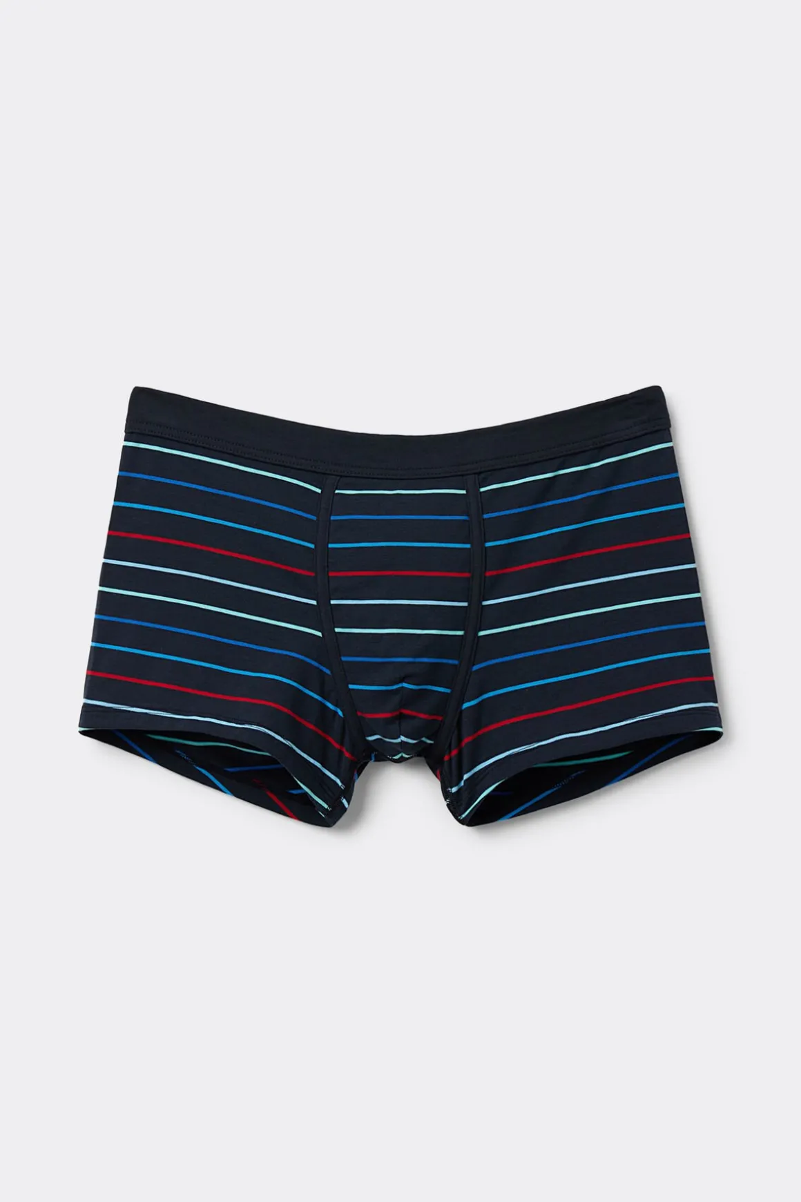 Boxer van Katoen Superior met Meerkleurige Streepprint