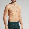 Boxer van Natural Fresh Katoen met Scooter-print