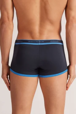 Boxer van Superieur Katoen met Logo