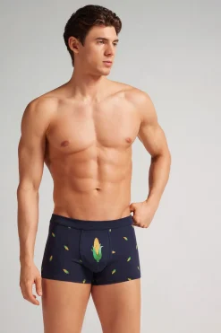 Boxer van Superior Katoen met Print van Maïskolven