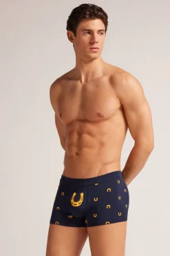 Boxer van Superior Katoen met Hoefijzerprint