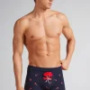 Boxer van Superior Katoen met Pluchen Hartjeslolly's