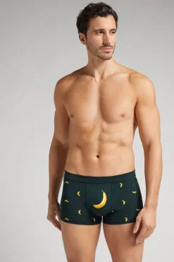 Boxer van Superior Katoen met Banaanprint