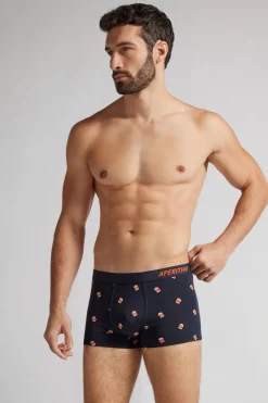 Boxer van Superior Katoen met Negroni Cocktail Print