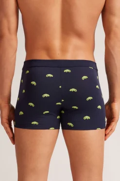 Boxer van Superior Katoen met Kameleonprint