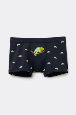 Boxer van Superior Katoen met Kameleonprint