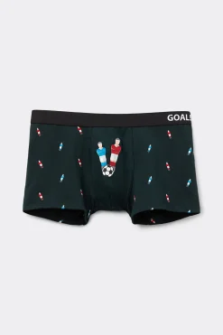 Boxer van Superior Katoen met Tafelvoetbalprint