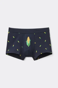 Boxer van Superior Katoen met Print van Maïskolven