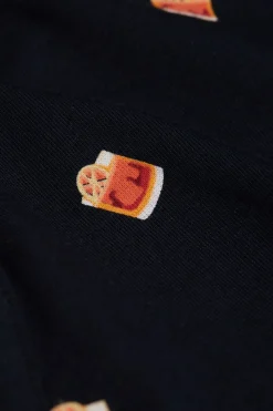 Boxer van Superior Katoen met Negroni Cocktail Print