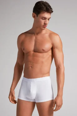 Boxershort van microfiber met logo