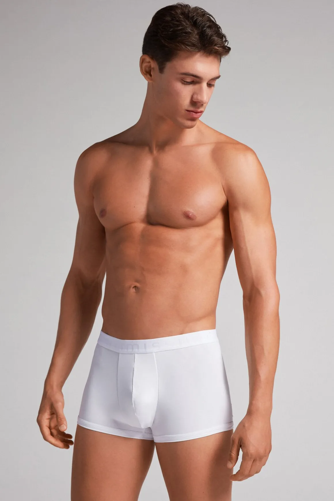 Boxershort van microfiber met logo
