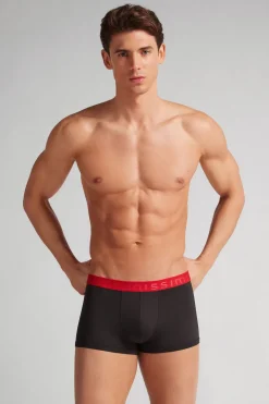 Boxershort van microfiber met logo