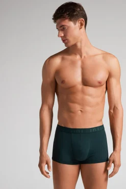 Boxershort van microfiber met logo