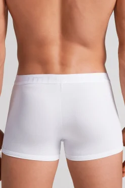 Boxershort van microfiber met logo
