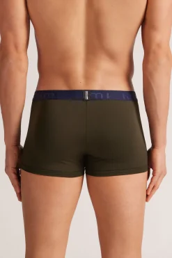 Boxershort van microfiber met logo