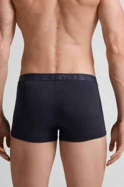Boxershort van microfiber met logo