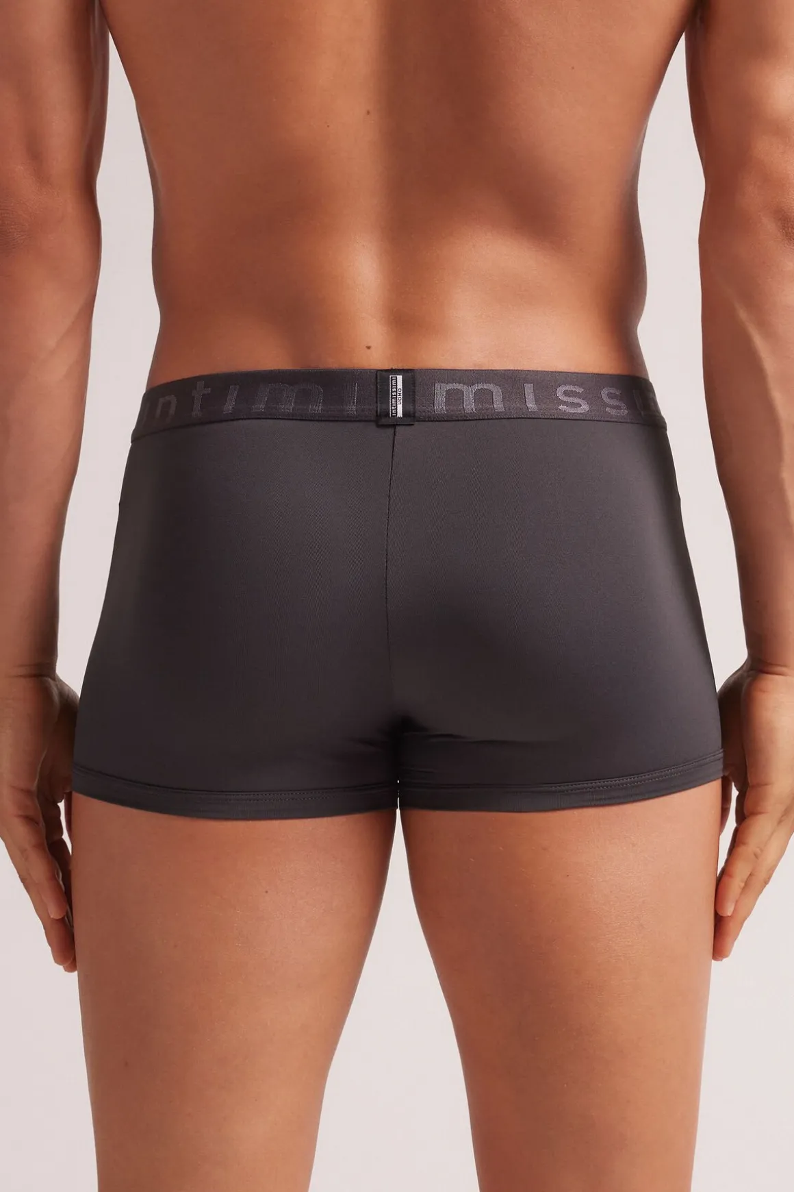 Boxershort van microfiber met logo