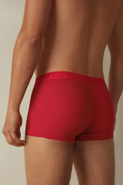 Boxershort van microfiber met logo