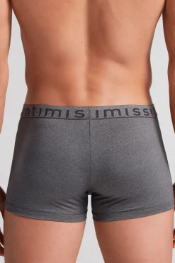 Boxershort van microfiber met logo