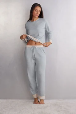 Broek van Modal met Wol Cold Winter Night