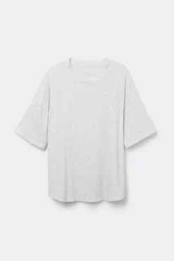 Chic Comfort Trui met Korte Mouwen in Modal