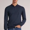 Gebreide Polo met Lange Mouwen