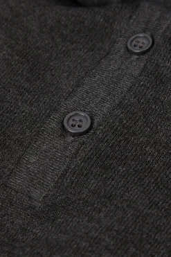 Gebreide Polo met Lange Mouwen