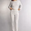 Glisten in the Light Lange Broek met Boorden