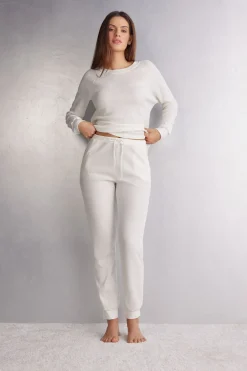Glisten in the Light Lange Broek met Boorden