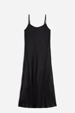 Halflange Slipdress van Zijde
