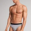 Heren String van Microfiber met Logodetail
