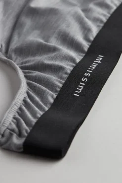 Heren String van Microfiber met Logodetail
