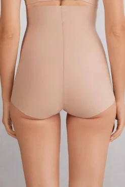 Hipster van Licht Shaping Katoen met Hoge Taille