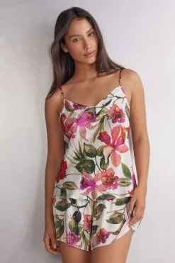 Imaginary Journey Top van Viscose Satijn