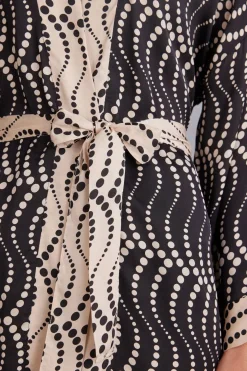 Kimono van Viscose Satijn Cool Elegance