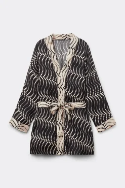 Kimono van Viscose Satijn Cool Elegance