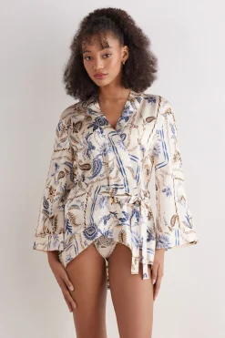 Kimono van Zijde Italian Riviera