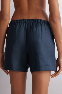 Korte broek van linnen