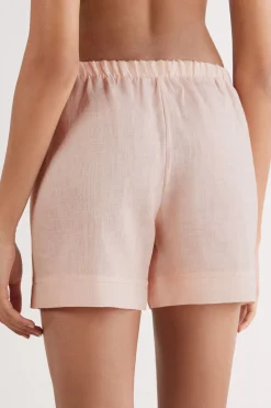 Korte broek van linnen